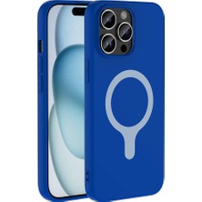 iPhone 14 Pro Max Kılıf Pastel Renkli Magsafe Kamera Yükseltili Silikon Vintrend