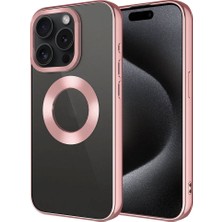 iPhone 15 Pro Kılıf Kamera Lens Korumalı Logo Gösteren Ince Hafif Vintrend