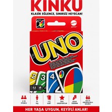 Kinku Uno Kart Oyunu W2087 Renk ve Sayı Eşleştirme Temalı 7 Yaş Üstü Eğlenceli Aile Oyunu