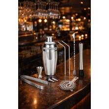 Bar Boss Professional Barware 10 Parça Çok Avantajlı Kokteyl Seti 750 ml Shaker