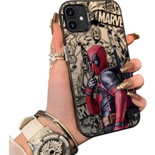 HONTINGA iPhone 11 ile Uyumlu Kılıf Silikon Kenar Sert Arka Kamera Koruyucu Basitlik Anti Düşme Kamera Korumalı Spiderman Desen Couple Telefon Kılıfı Kadın ve Erkek Için Uygundur K1-1902