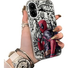HONTINGA Realme C67 ile Uyumlu Kılıf Silikon Kenar Sert Arka Kamera Koruyucu Basitlik Anti Düşme Kamera Korumalı Spiderman Desen Couple Telefon Kılıfı Kadın ve Erkek Için Uygundur K1-1902