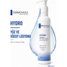 DERMOVIOLE HYDRO Nemlendirici Losyon 75 ml – Hyaluronik Asitli Yüz ve Vücut Nemlendirici Bakım