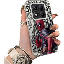 HONTINGA Xiaomi Redmi Note 14 Pro 5g ile Uyumlu Kılıf Silikon Kenar Sert Arka Kamera Koruyucu Basitlik Anti Düşme Kamera Korumalı Spiderman Desen Couple Telefon Kılıfı Kadın ve Erkek Için Uygundur K1-1902