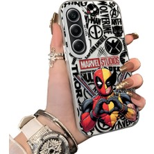 HONTINGA Tecno Camon 40 ile Uyumlu Kılıf Silikon Kenar Sert Arka Kamera Koruyucu Basitlik Anti Düşme Kamera Korumalı Marvel Desen Couple Telefon Kılıfı Kadın ve Erkek Için Uygundur K1-1903