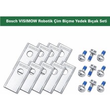 Bosch Vısımow 18V Uyumlu Robotik Çim Biçme Yedek Bıçak Seti F016800691