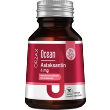 Orzax Ocean Astaksantin 30 Kapsül