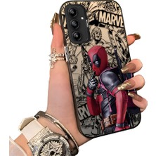 HONTINGA Samsung Galaxy A14 5g ile Uyumlu Kılıf Silikon Kenar Sert Arka Kamera Koruyucu Basitlik Anti Düşme Kamera Korumalı Spiderman Desen Couple Telefon Kılıfı Kadın ve Erkek Için Uygundur K1-1902