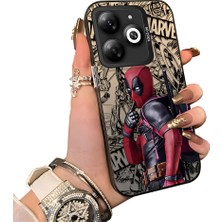 HONTINGA Tecno Spark Go 2024 ile Uyumlu Kılıf Silikon Kenar Sert Arka Kamera Koruyucu Basitlik Anti Düşme Kamera Korumalı Spiderman Desen Couple Telefon Kılıfı Kadın ve Erkek Için Uygundur K1-1902