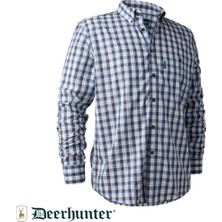 Deerhunter Jeff Shirt 78179 Mavi Kareli Gömlek 41