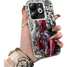 HONTINGA Tecno Spark Go 2024 ile Uyumlu Kılıf Silikon Kenar Sert Arka Kamera Koruyucu Basitlik Anti Düşme Kamera Korumalı Spiderman Desen Couple Telefon Kılıfı Kadın ve Erkek Için Uygundur K1-1902