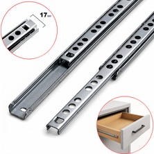 Alet Çantam 17MM Teleskopik Ince Çekmece Rayı - 40CM (2 Parça Set)
