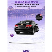 AEK Modern Chevrolet Cruze Bagaj Alt Çıtası 2009-2016 Paslanmaz Çelik