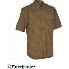 T. Deerhunter Nıkhıl Red Kareli Kısa Kol Gömlek 43/44