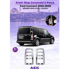 AEK Modern Ford Connect Stop Çerçevesi 2002-2009 Paslanmaz Çelik