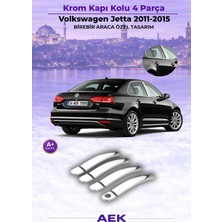 AEK Modern Vw Jetta Kapı Kolu 2011-2014 Paslanmaz Çelik