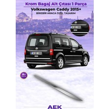 AEK Modern Vw Caddy Bagaj Alt Çıtası 2015- Paslanmaz Çelik