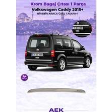 AEK Modern Vw Caddy Bagaj Çıtası 2015+ Paslanmaz Çelik