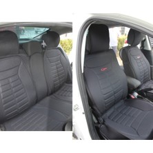 Startcar Volkswagen Passat B8 Impression Oto Koltuk Minderi Ön Arka 5'li Takım Siyah Fivestar Scr
