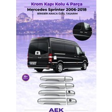 AEK Modern Mercedes Sprinter Kapı Kolu 2006-2018 Paslanmaz Çelik
