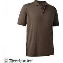 T. Deerhunter Christian Polo Kahverengi Tişört L