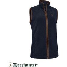 Deerhunter Lady Cumbria Koyu Mavi Polar Yelek 38