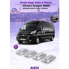 AEK Modern Citroen Jumper Kapı Kolu + Çerçeve 2006- Paslanmaz Çelik