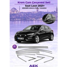 AEK Modern Seat Leon 2021+ 10 Parça Cam Çerçevesi