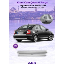 AEK Modern Hyundai Era Cam Çıtası 2005-2011 Paslanmaz Çelik