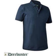 Deerhunter Polo Yaka K.kollu Lacivert Tişört 2xl