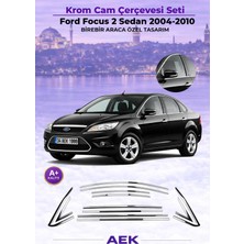 AEK Modern Ford Focus-2 Sd 04-10 16 Parça Cam Çerçevesi