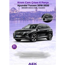 AEK Modern Hyundai Tucson Yan Kapı Çıtası Paslanmaz Çelik