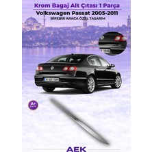 AEK Modern Vw Passat B6 Bagaj Alt Çıta 2005-2011 Paslanmaz Çelik