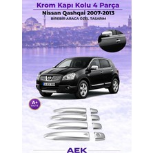 AEK Modern Nissan Qashqai Kapı Kolu 2007-2014 Sensörsüz Paslanmaz Çelik
