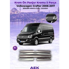 AEK Modern Vw Crafter Ön Panjur 2006-2010 Paslanmaz Çelik
