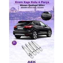 AEK Modern Nissan Qashqai Kapı Kolu 2007-2014 Sensörlü Paslanmaz Çelik