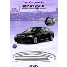 AEK Modern Bmw E90 8 Parça Tamtur Cam Çerçevesi