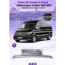 AEK Modern Vw Crafter Ön Panjur 2011-2017 Paslanmaz Çelik