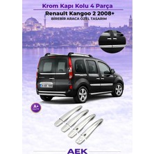 AEK Modern Renault Kangoo 2 Kapı Kolu 2008- Paslanmaz Çelik