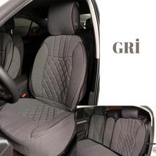 Startcar Ford Focus 3 Sedan Oto Koltuk Minderi Ön Arka 5'li Set Gri Elegance Seri Scr