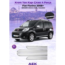 AEK Modern Fiat Fiorino Yan Kapı Çıtası 2008-2015 Paslanmaz Çelik