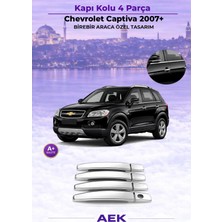 AEK Modern Chevrolet Captiva Kapı Kolu 2007- Paslanmaz Çelik