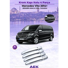 AEK Modern Mercedes Vito Kapı Kolu 2014- Sensörsüz Paslanmaz Çelik