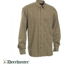 T. Deerhunter Marshall Yeşil Kareli Uzun Kol Gömlek 43/44