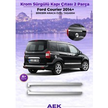 AEK Modern Ford Courier Sürgülü Kapı Çıtası 2014- Paslanmaz Çelik
