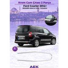 AEK Modern Ford Courier Cam Çıtası 2014- Paslanmaz Çelik