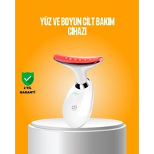 Hace Bazaar 3 Modlu Boyun ve Yüz Bakım Cihazı – Ems, Temizleme, Sıcak Masaj ve Renkli Işık Terapi Özellikli