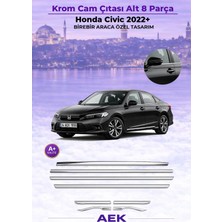 AEK Modern Honda Civic Cam Çıtası 2022> P.çelik