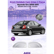 AEK Modern Hyundai Era Kelebek Cam Çıtası 2005-2011 Paslanmaz Çelik