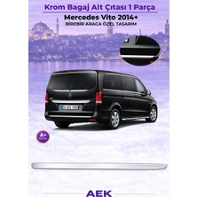 AEK Modern Mercedes Vito Bagaj Alt Çıtası 2014- Paslanmaz Çelik
